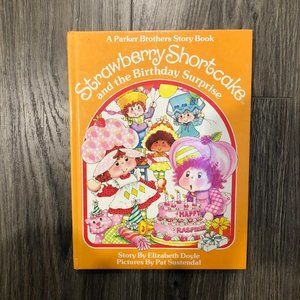 Vintage Strawberry Shortcake and the Birthday Surprise Vintage HC Book, 1983